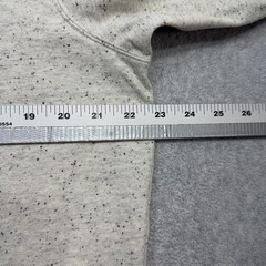 J Crew Henley Shirt Mens Large Gray Speckled Long Sleeve Casual Jersey Tee