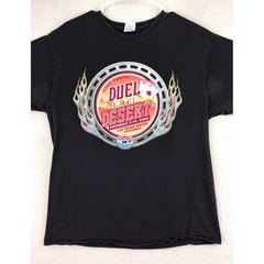 23rd Annual Duel in the Desert Las Vegas Motor Speedway T Shirt Mens Large Black