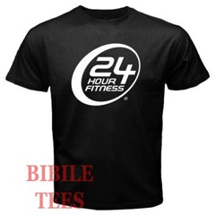 24 Hours Fitness Gym Men’s Black Size S to 5XL