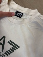 EA7 Emporio Armani Athletic Colour Block Logo T-Shirt