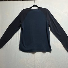 Levi’s Men’s T Shirt Size L 2-Toned Blue Waffle Knit Thermal Cabincore