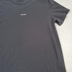 Icebreaker Central Shirt Mens Extra Large Black White Logo Short Sleeve Merino
