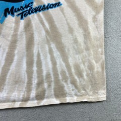 MTV Shirt Adult Large Tie Dye Music Television Racing Sports Car Graphic Tee