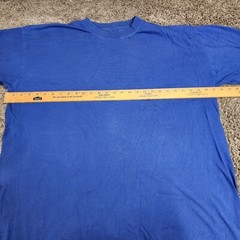 Sada Men T Shirt 4XL Shade of Blue Color Work Wear