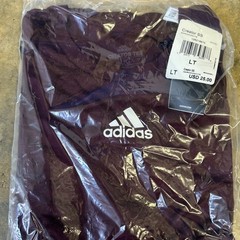 Adidas Creator Short Sleeve Tall Tee Maroon EK0091 Men’s Size Large Tall NWT