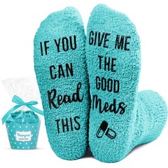 Get Well Soon Gifts After Surgery Socks for Women Inspirational Present Green