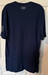 3 NEW Under Armour Men’s Shirts Logo Graphic Freedom Military Flag M Shirt NWT