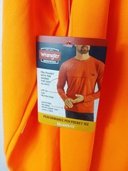 Men’s Dickies long Sleeve Pocket Tee, Performance Cooling, 2XL.