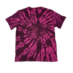 Beetlejuice Movie Tie Dye Purple Adult Size Large Short Sleeve Graphic T-Shirt