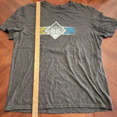 Westside Dynamic Lattitude 64 Disc Golf T-Shirt Size Large Tour Sponsor Logo