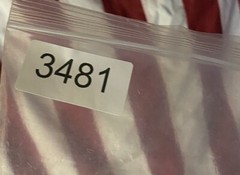 Converse ONE STAR T-Shirt Size XL American Flag Chuck Taylor *FLAWS READ*