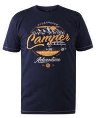 D555 Duke Mens VW Campervan Printed T-Shirt Official Licensed S-XXL (601222R)