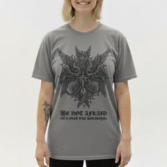 Be Not Afraid T-Shirt Seraphim Angel Biblically Christmas Horror Sweatshirt