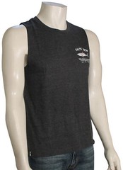 Salty Crew Bruce Muscle Tank – Dark Grey Heather – New