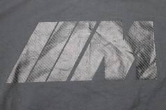 BMW Mens T-Shirt M – US S Black Logo Cotton Made in Portugal M Power