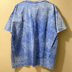Vintage Sportex Men Blue Mineral Wash Southwest Horse Graphic T Shirt XL