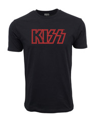 Kiss Red Logo Graphic T shirt