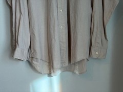 Ralph Lauren BLAKE Cotton Kanoko Shirt L Beige for 14Y+ Japan