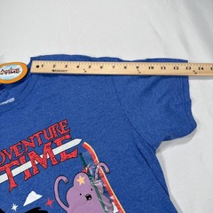 Adventure Time NWT Royal Heather Size M T-Shirt Shirt Cartoon Network