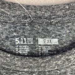5.11 Tactical T-Shirt Mens 2XL Grey Long Sleeve Comfort Classic Tee NWT