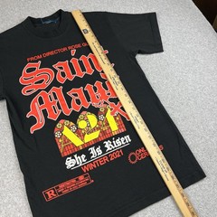 A24 x Online Ceramics Saint Maud T Shirt Small Stained Glass Tee Sold Out Rare