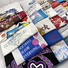 Wholesale Lot of 30 Vintage Short Sleeve Tee Shirts (Sizes In Description)
