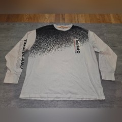Timberland Men’s Monochrome Gradient Long Sleeve Tee EUC Size L