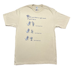 Threadless Artist Series Edgar R McHerly Choose Your Adventure Tee L 1st Edition