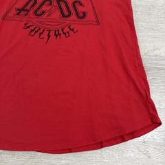 AC/DC Shirt High Voltage Tank Top Adult Red Black Sleeveless Size 1