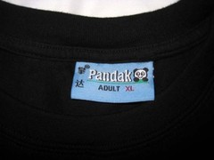 Pandak – Chinese Icon – Made In China – Black Adult XL Large T-Shirt New NWOT
