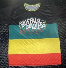 Buffalo Soldiers multicoloured jersey weto 50 bob marley M