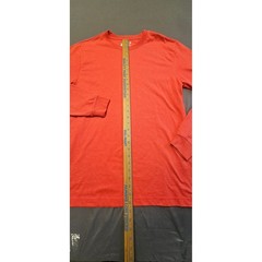 Carhartt Mens K231 Loose Fit Long Sleeve Graphic T-Shirt Orange Small TK0231-M