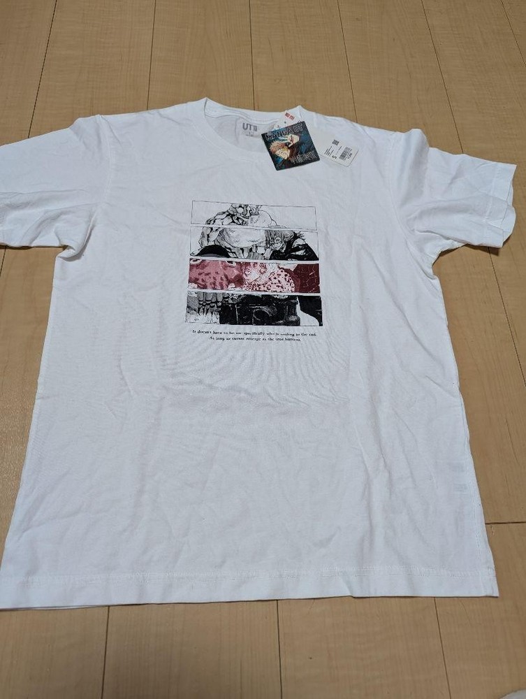 UNIQLO UT Jujutsu Kaisen T-Shirt US Size XS (JP S) White Anime Manga