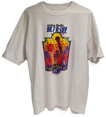 Vintage Gildan Oldies Radio 98.7 K-LUV Oldiefest 6 April 2001 T-Shirt XL T0290