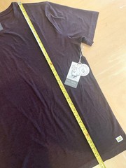 NEW! VUORI Men Strato Tech T-Shirt SS—(M)—“RAISIN HEATHER”—Active Top + SPF—Soft