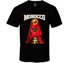 Morocco World Cup Soccer Fan T Shirt