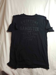 Savage Tacticians Brass Knuckles T-Shirt Mens L Everyone Wants To Be A Ganster