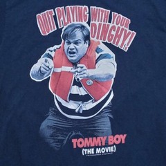 Tommy Boy “Dinghy” Chris Farley David Spade 90s Movie T-Shirt – Size Medium