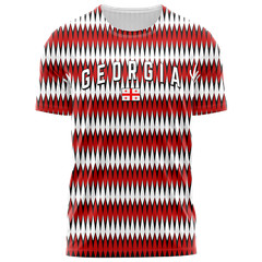 Georgia Retro Football Text Shirt Sports T Country Men European Tournament Su…