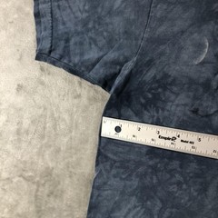 The Mountain Shirt Mens XL Blue Wolf Moon Pack Graphic Tee Tie Dye Animal