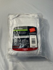 2010 Hanes Classic Tagless 3 Pack XL T-Shirt Comfort Lay Flat Collar Tagless NEW