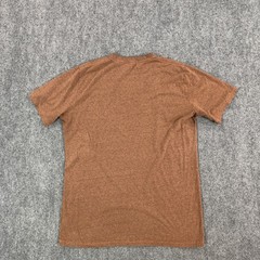 Gustin Shirt Mens Large Brown Heather V Neck Tri Blend T-Shirt California USA