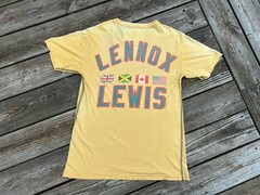 Roots Of Fight Bloodlines Lennox Lewis KRONK Boxing T Shirt Faded Medium Mens