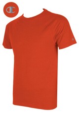 Champion Men’s Short Raglan Sleeve Crew Neck Athletic T-Shirt.