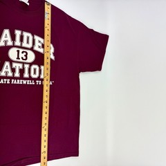 Vintage Colgate University Raiders T Shirt A Farewell to Shea Stadium Adult XL