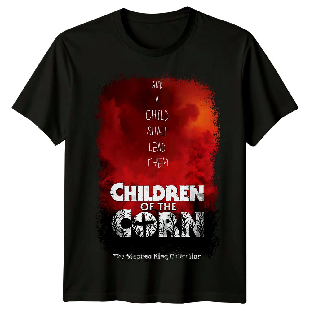 Children of the Corn (1984) Movie Poster Inspired T-Shirt Retro 80s Tee Unisex