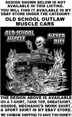 Old School Thunder Road Speed Demon Devil Speed Shop Gasser Race Car Work Shirt