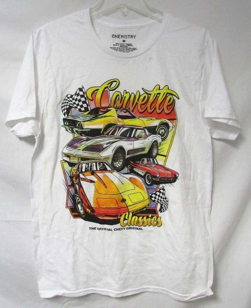 Men’s Size Medium Corvette Classics The Official Chevy Original T-Shirt A1 3771