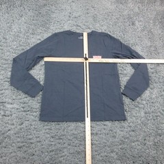 Vineyard Vines Shirt Mens Medium Blue Blazer Whale Pocket Long Sleeve Tee NWOT