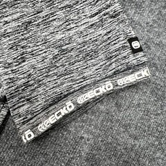 ECKO UNLTD T-Shirt Mens XL Gray Black Short Sleeve Black Logo Cuff Unlimited